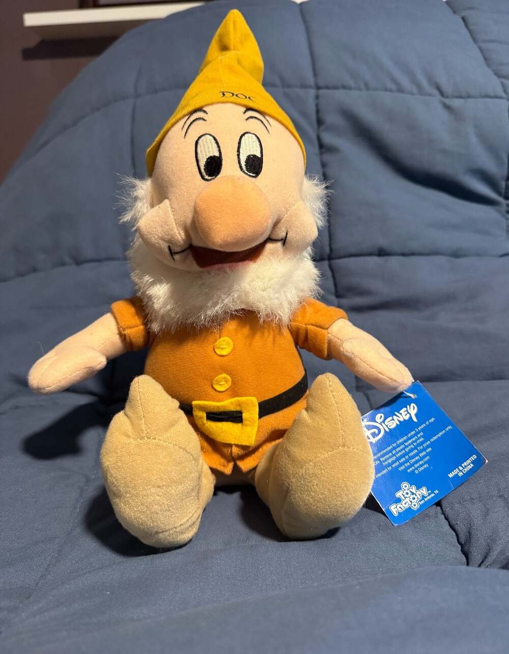 Disney Doc Seven Dwarfs Plush Toy by Toy Factory